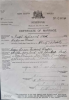 Marriage Cert - Bryde, Harry - Fielding, Dora