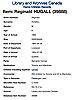 Hugall, Reginald - Home Children