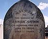 Hannah Gomm Headstone St Kilda Cemetery VIC
