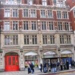 No 160 (Tesco) Bishopsgate March 2008<br> The frieze of the building reads "Fire Brigade Station" with the date 1885<br/> <br>Photo courtesy of Dave Simpson</br>