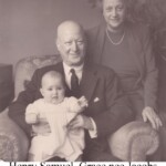 Henry Samuel, Grace (nee Jacobs) & Veronica Samuel (1946)<br>Photo courtesy of Shlomo Katanka</br>