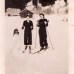 Iris Samuel at Wengen, 1937 <br>Photo courtesy of Shlomo Katanka</br>