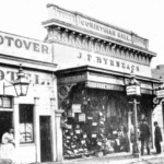 Hokitika 1867 - The "Shotover" Hotel and the Corinthian Hall (Image #412) 412 Revell Street<br> Courtesy of Photograph Collection, West Coast Historical Museum, Hokitika, New Zealand</br>